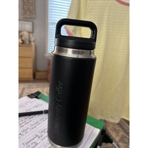 Community Coffee Yeti Rambler 18 Oz Hot Or Cold Double Wall Vacuum Insulation